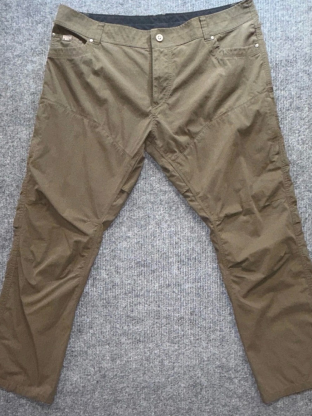 Kuhl Men's Konfidant Air Vented Pant Burnt Olive 9 Pockets 42X32 Style# 5098